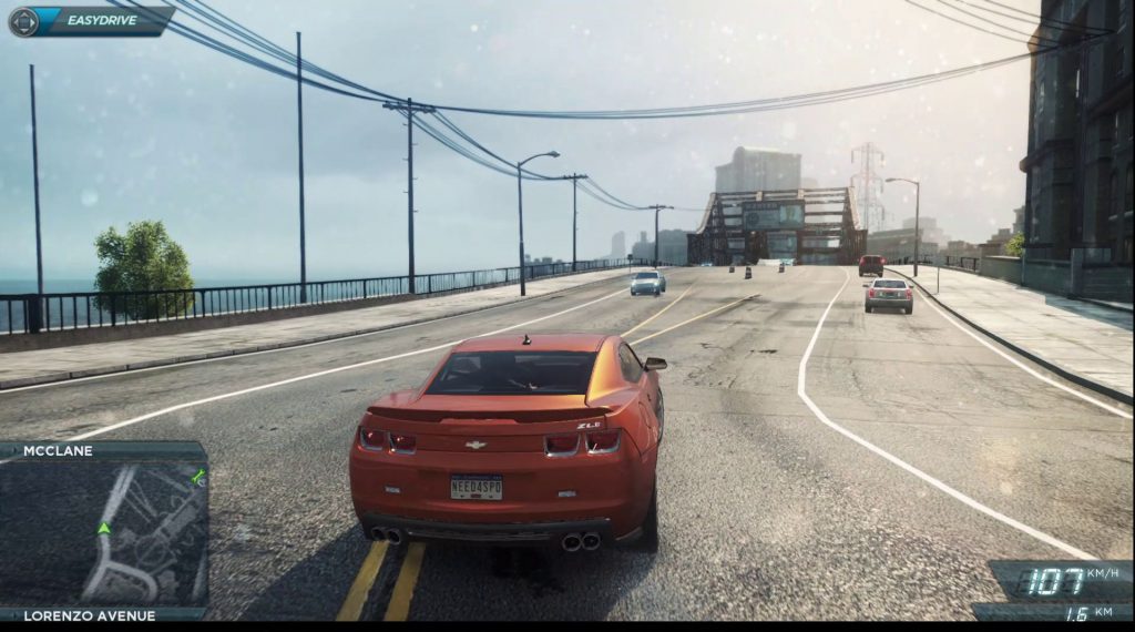 NFS Most Wanted 2012 -Gameplay Screenshot 3 -After putting 100% savegame file