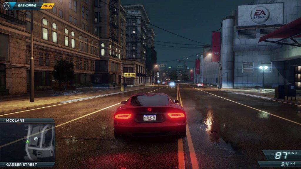NFS Most Wanted 2012 -Gameplay Screenshot 4 -After putting 100% savegame file