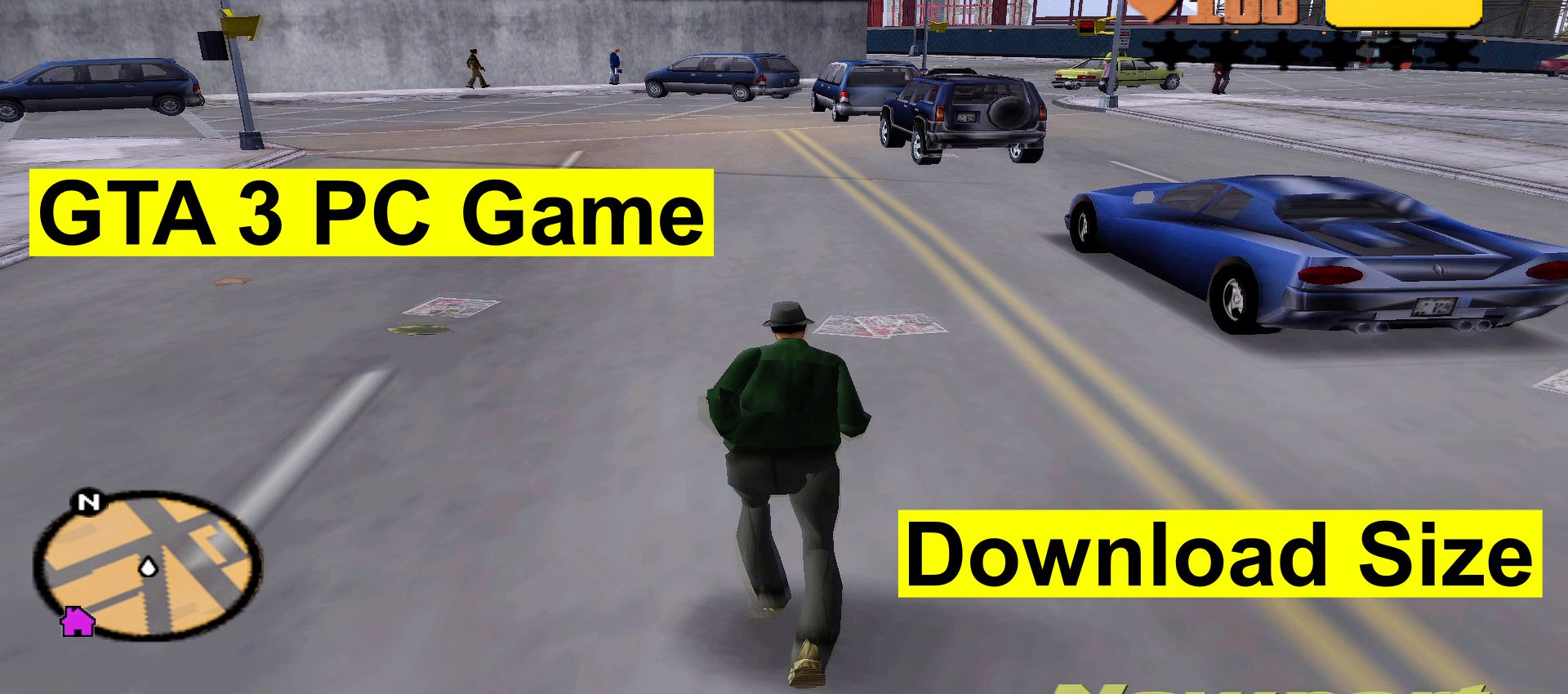 GTA 3 PC Game download size