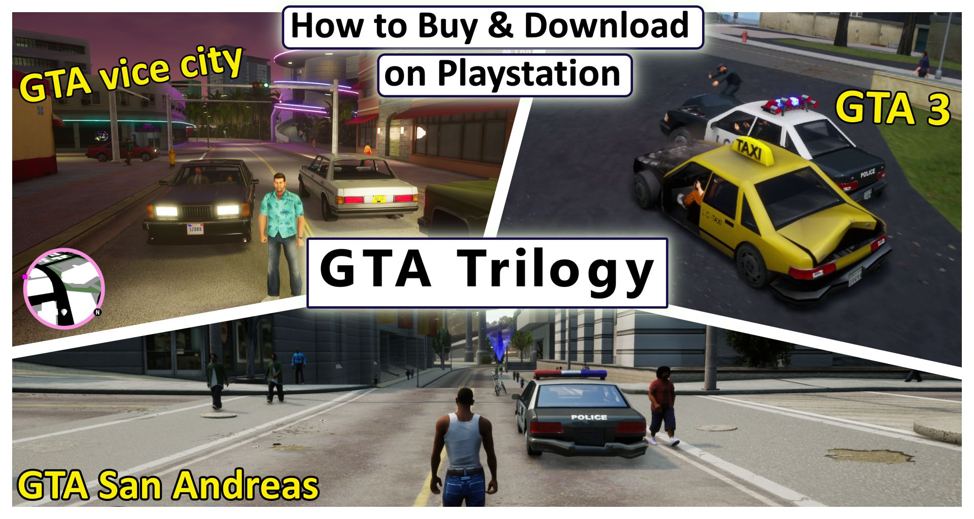 How to Buy & download GTA Trilogy Definitive Edition on PlayStation