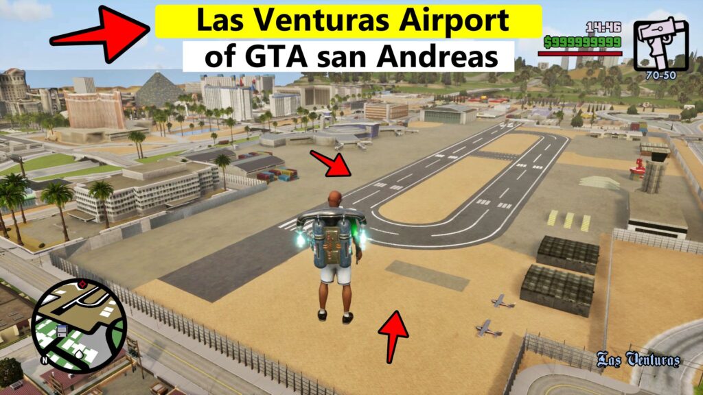 Las Venturas Airport of GTA San Andreas