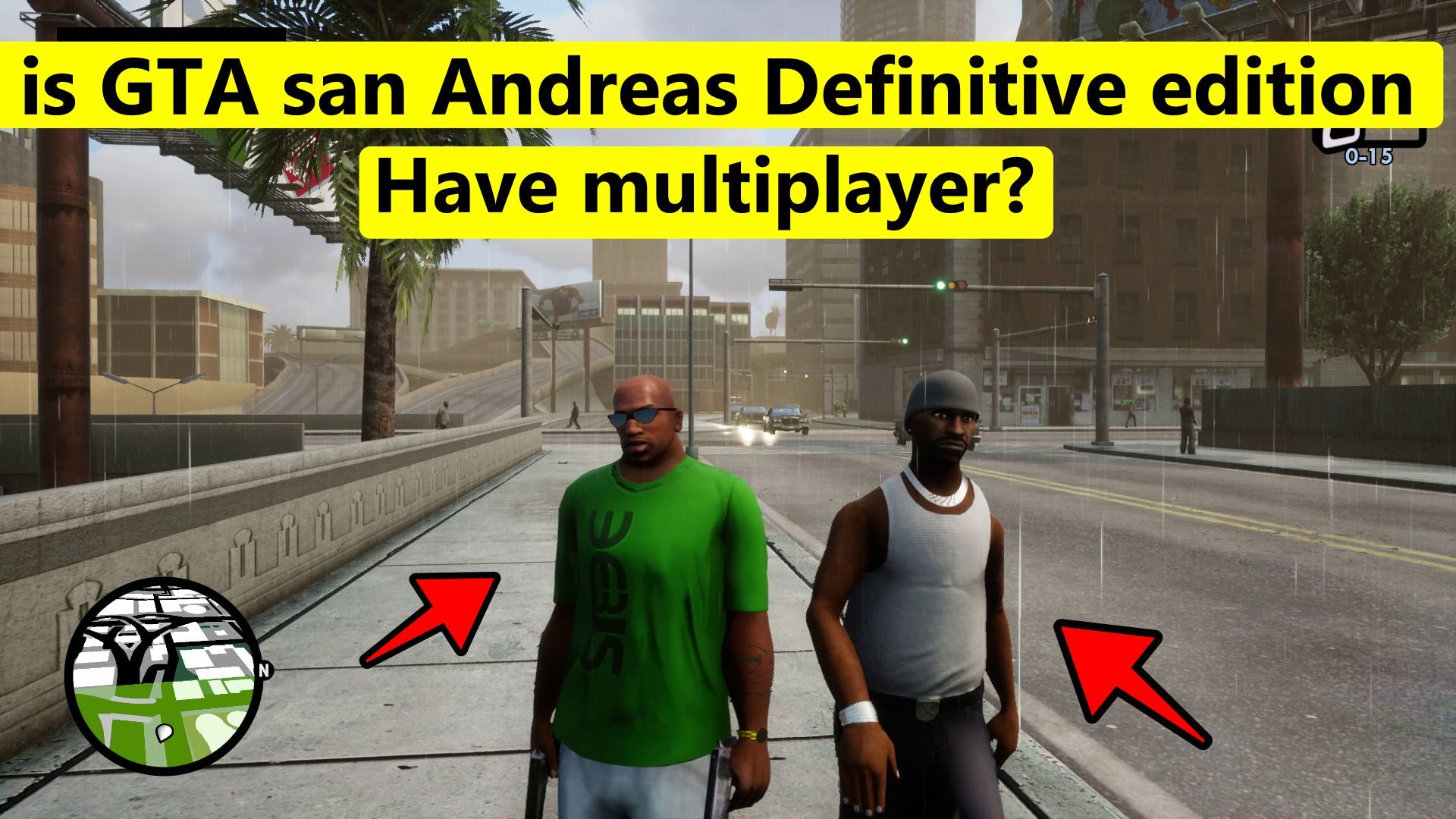 is GTA san Andreas Definitive edition a Multiplayer Game