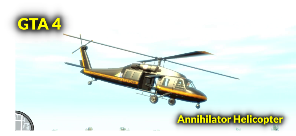 GTA 4 -Annihilator Helicopter