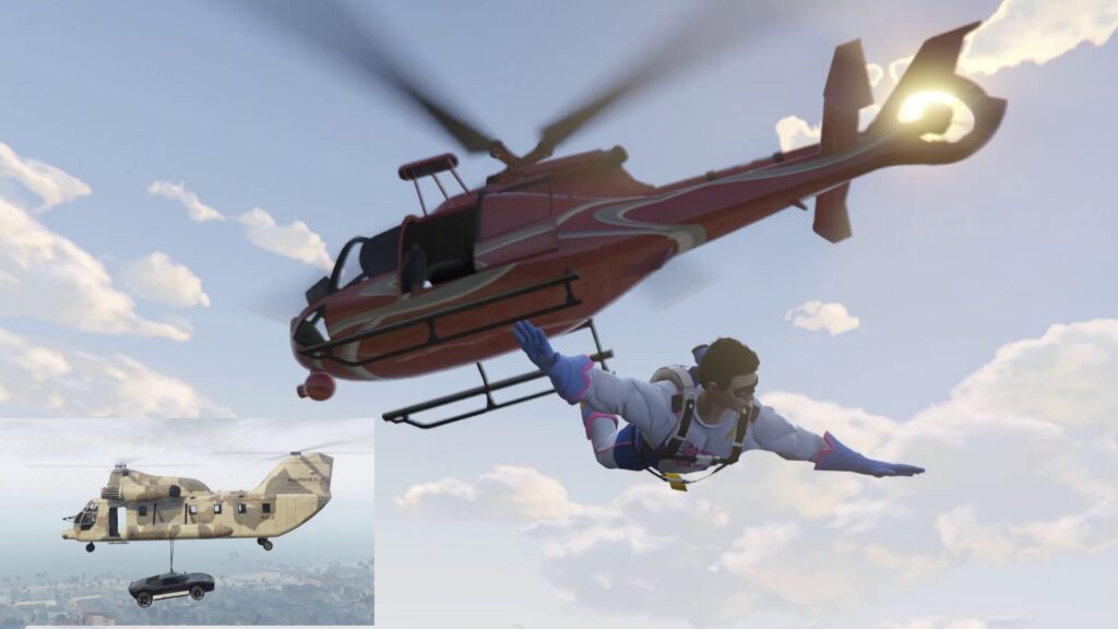GTA 5 PC default helicopter controls