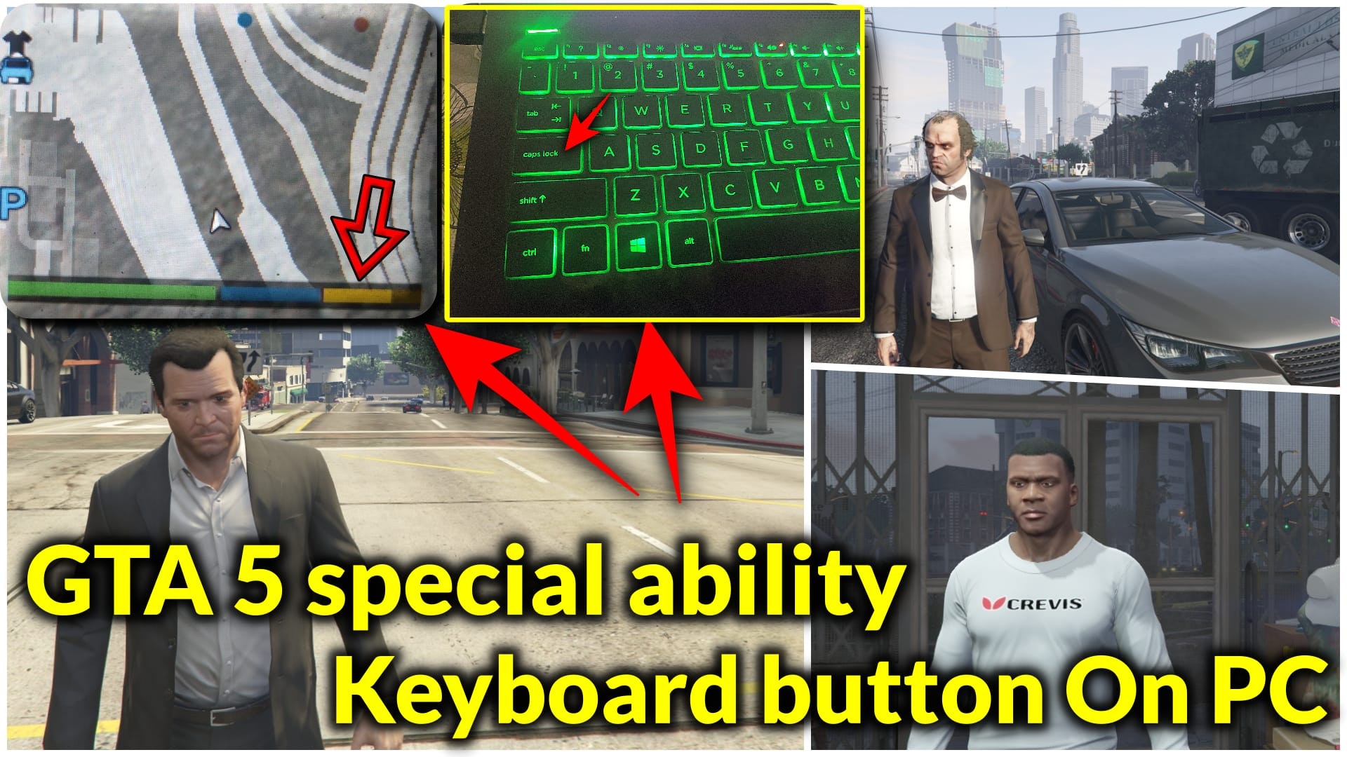 GTA 5 special ability button on PC