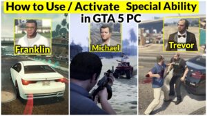 how to use or Activate special ability in GTA 5 PC